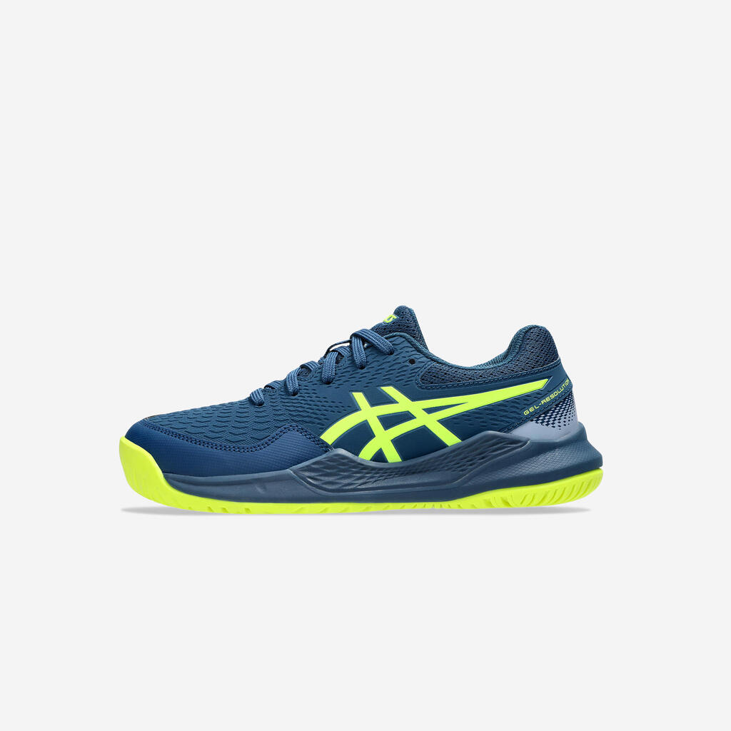 Kinder Tennisschuhe - Asics Gel Resolution 9 blau 